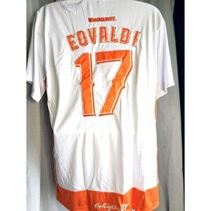 Texas Rangers Whataburger Nathan Eovaldi Blue Collar Jersey  #17 Large
